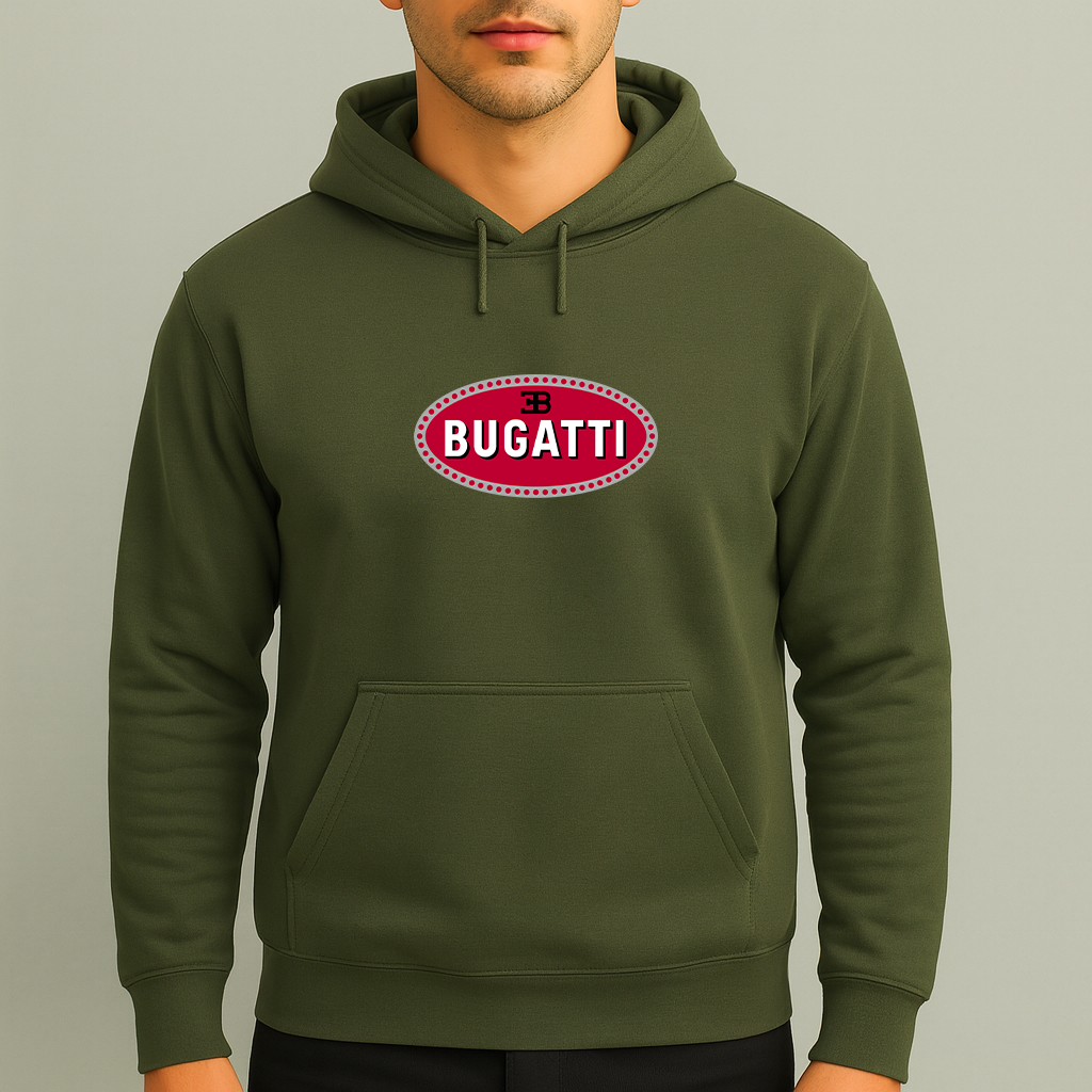 Men’s Bugatti Car Pullover Hoodie