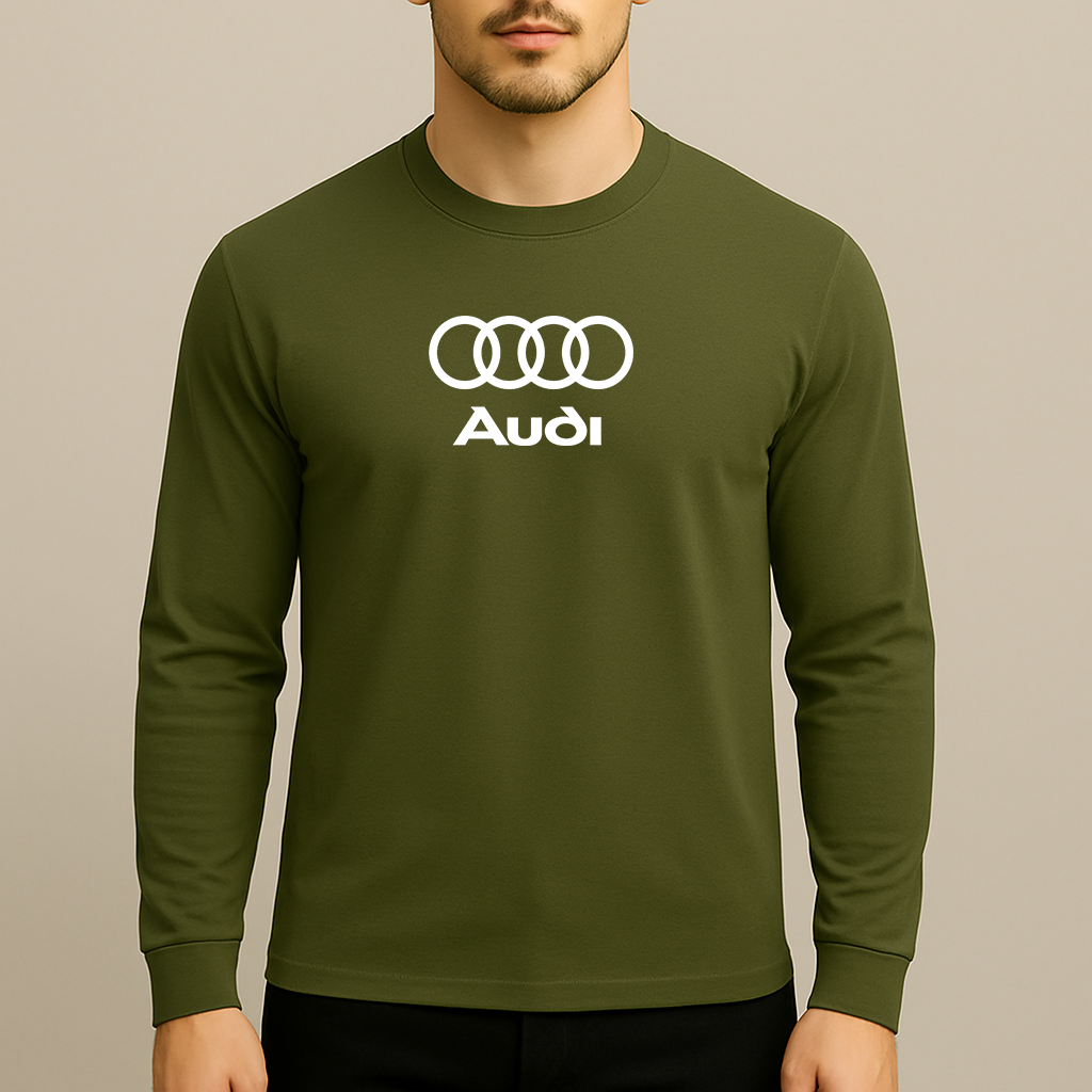 Men’s Audi Motorsports Car Long Sleeve T-Shirt