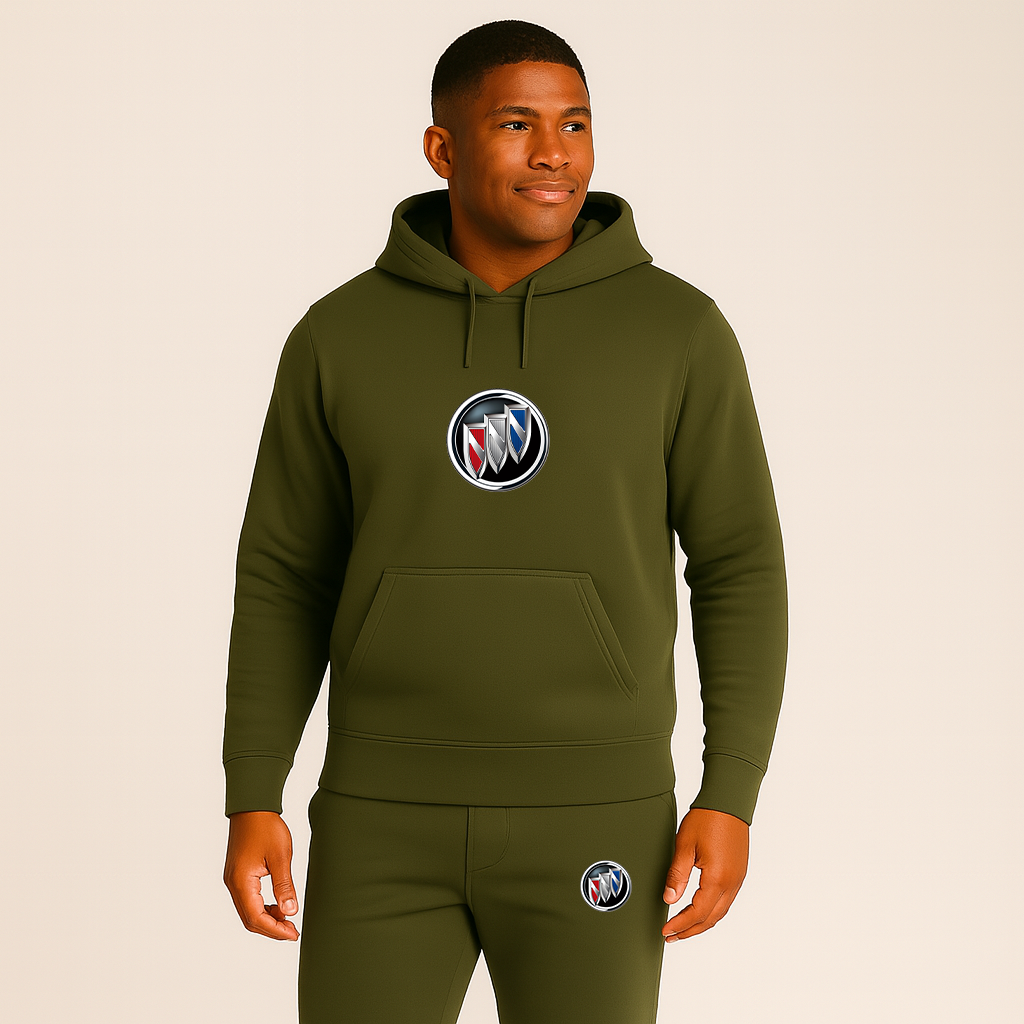 Men’s Buick Motorsports Car Hoodie Joggers Set