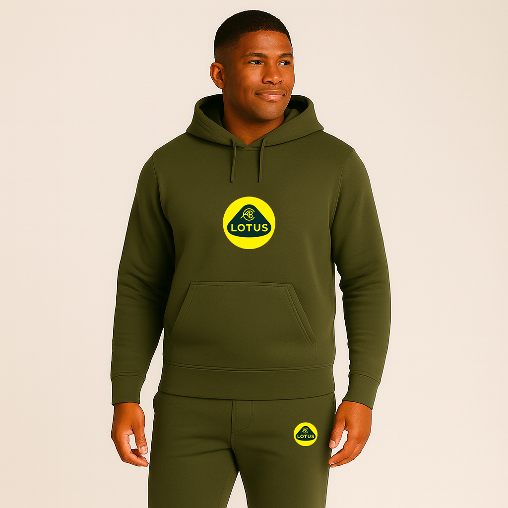Men’s Lotus Car Hoodie Joggers Set