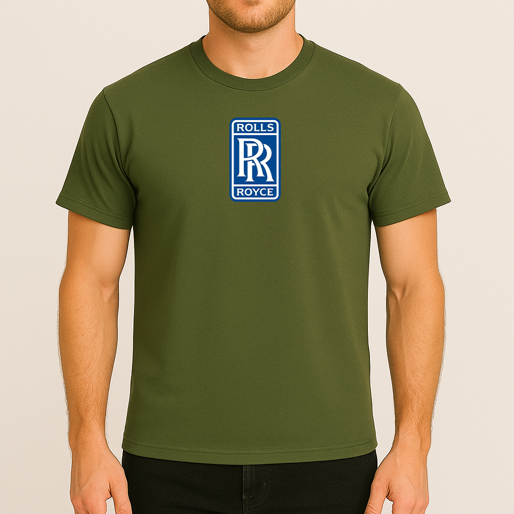 Men’s Rolls Royce Motorsport Car Cotton T-Shirt
