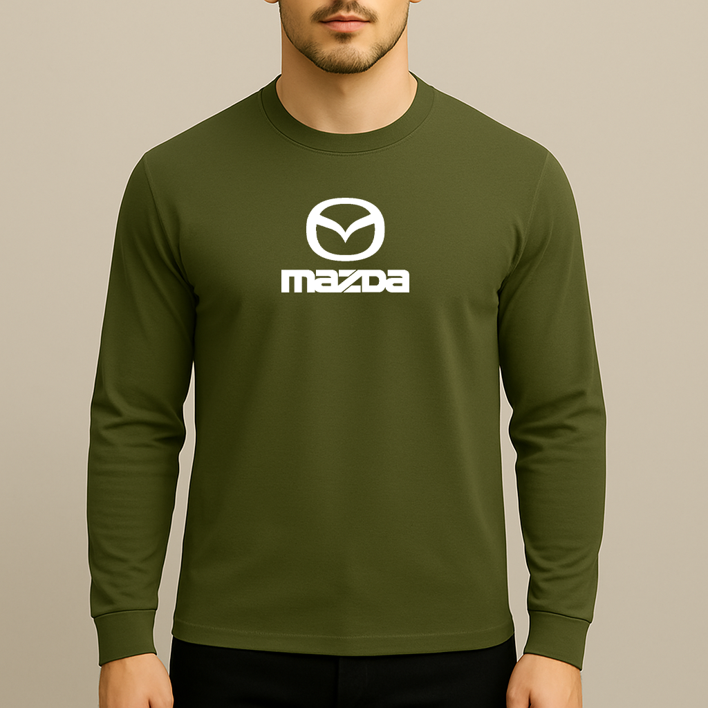 Men’s Mazda Car Long Sleeve T-Shirt