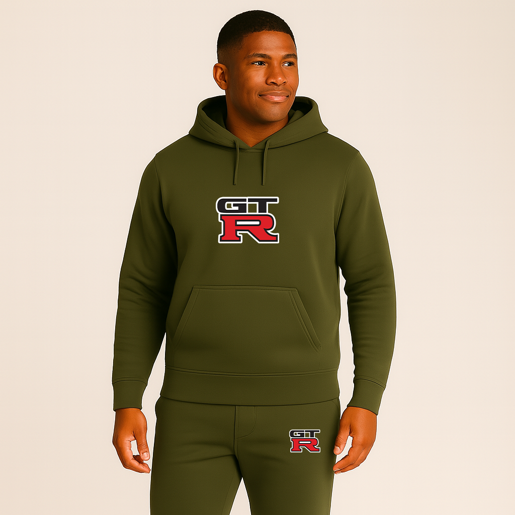 Men’s GTR  Car Hoodie Joggers Set