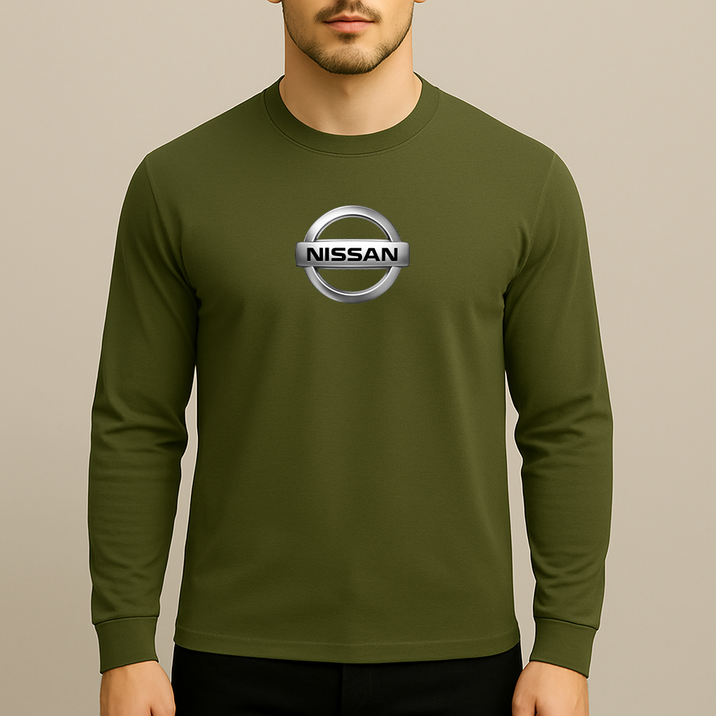 Men’s Nissan Car Long Sleeve T-Shirt