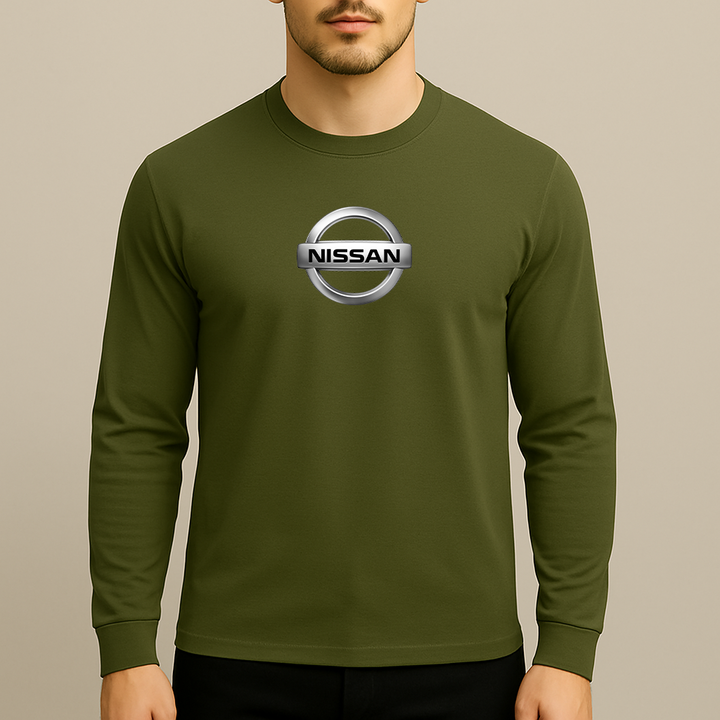 Men’s Nissan Car Long Sleeve T-Shirt