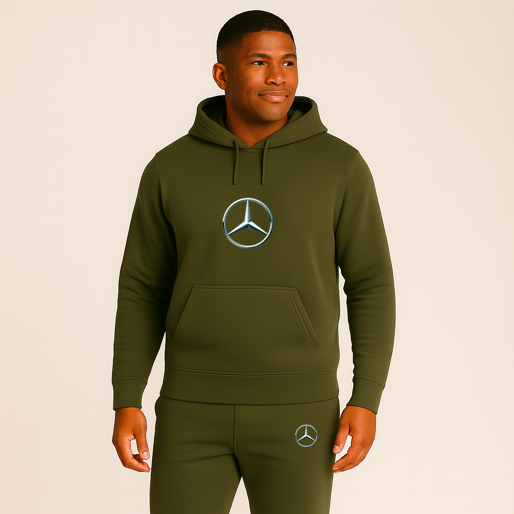 Men's Mercedes-Benz New Car Hoodie Joggers Set