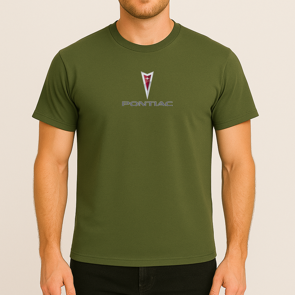 Men’s Pontiac Car Cotton T-Shirt