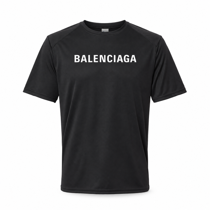 Men's Balenciaga Performance T-Shirt black main front view