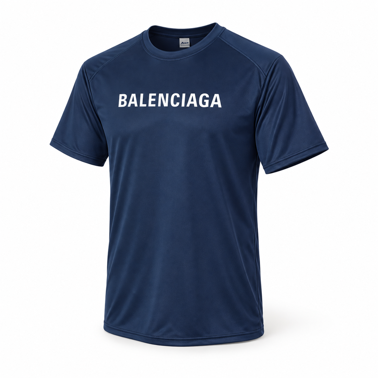 Men's Balenciaga Performance T-Shirt navy alternate angle