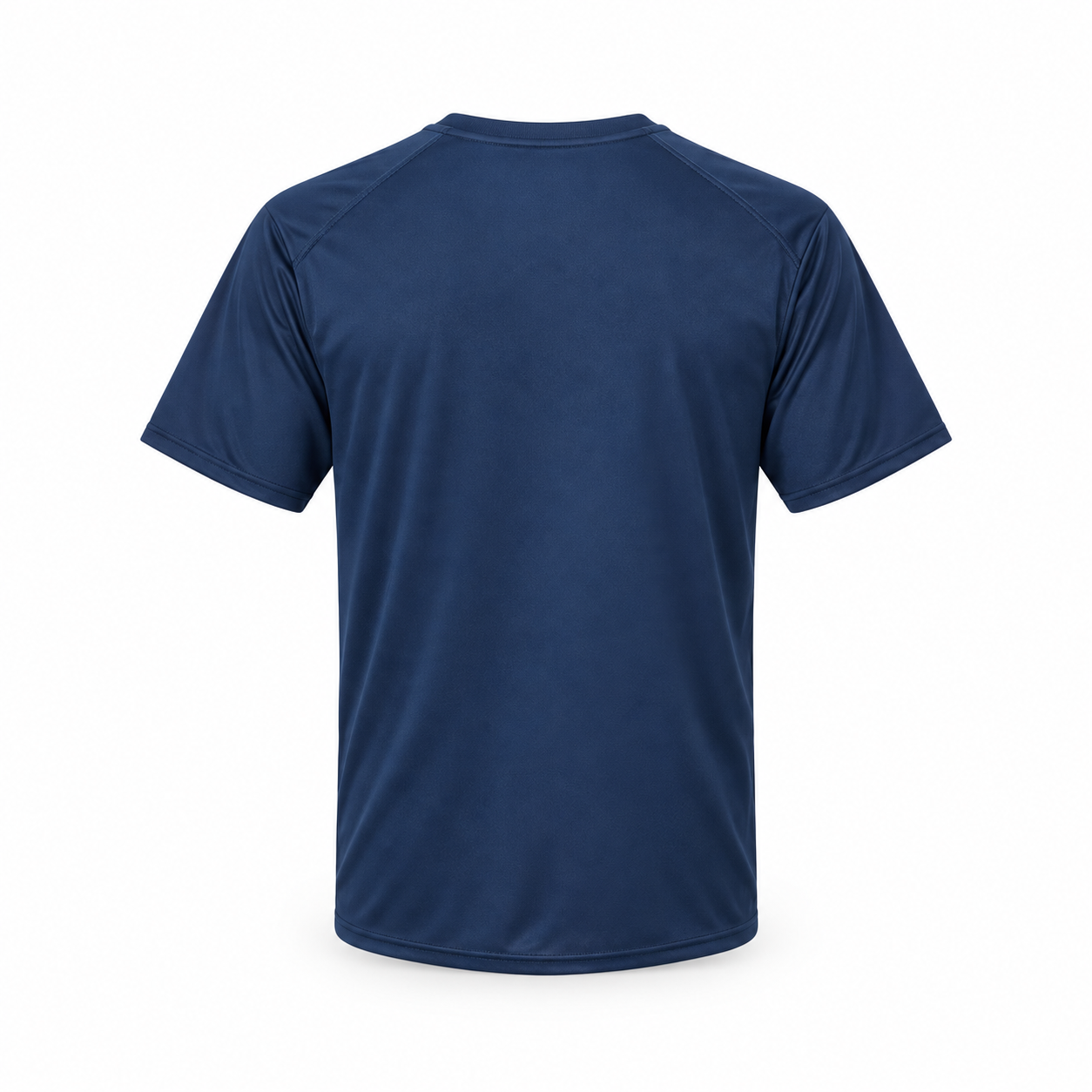 Men's Balenciaga Performance T-Shirt navy rear view