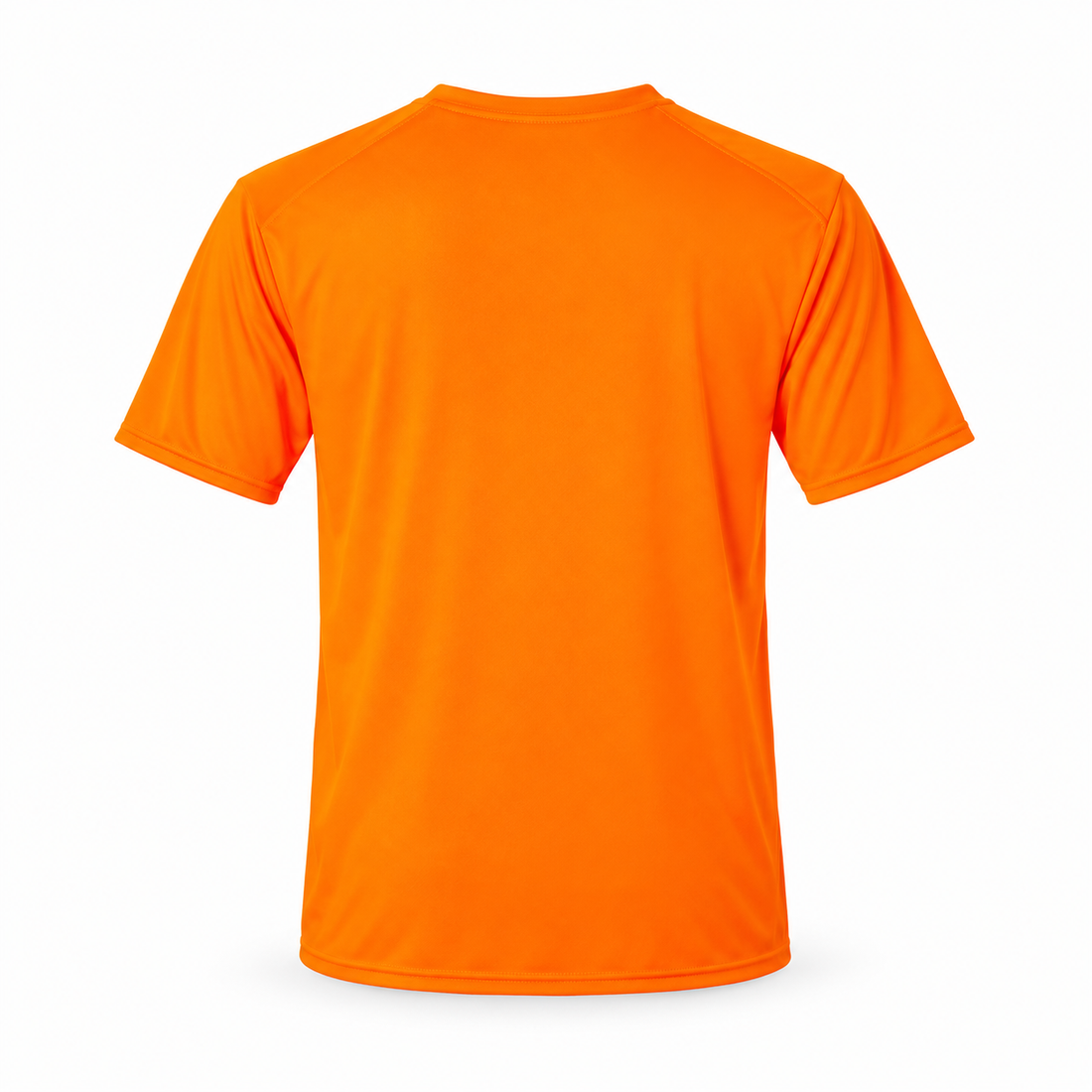 Men's Balenciaga Performance T-Shirt orange rear view