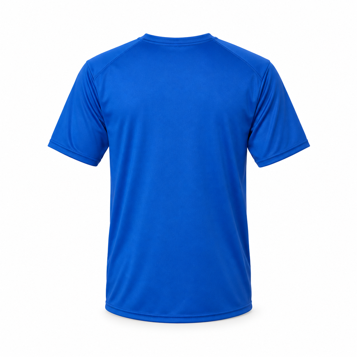 Men's Balenciaga Performance T-Shirt royal blue rear view