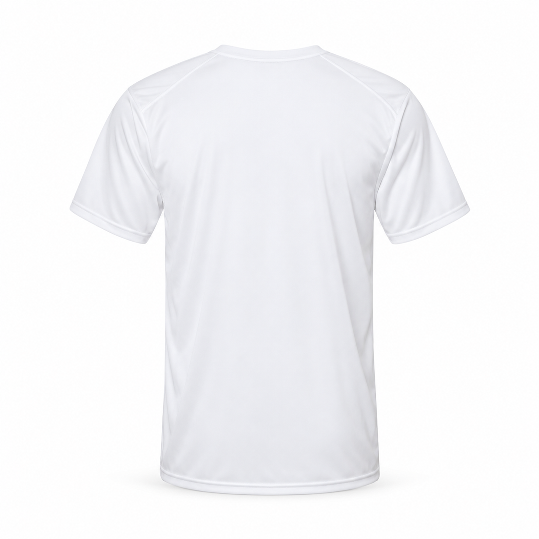 Men's Balenciaga Performance T-Shirt white rear view