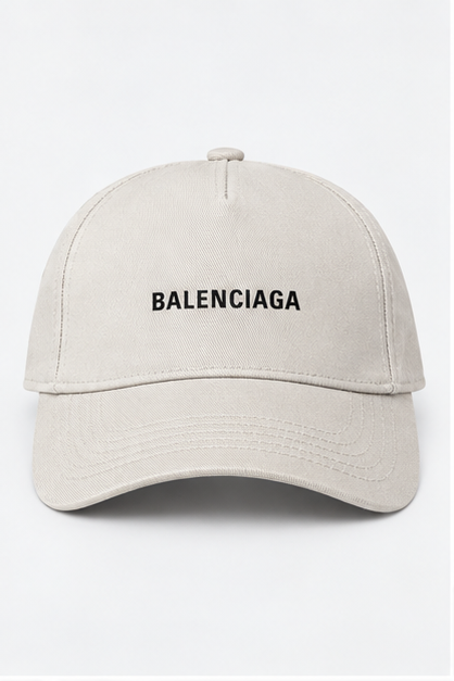 Balenciaga Dad Baseball Cap Hat | Color: Beige | Image 1