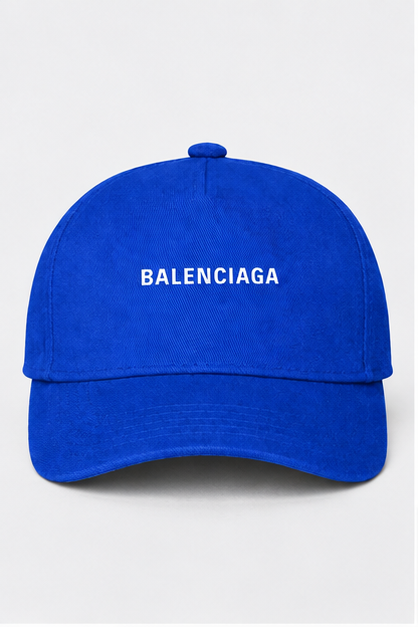Balenciaga Dad Baseball Cap Hat | Color: Blue | Image 1