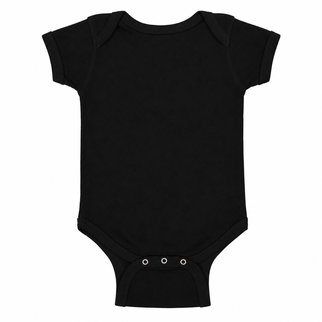 Balenciaga Baby Romper Onesie - Black - back