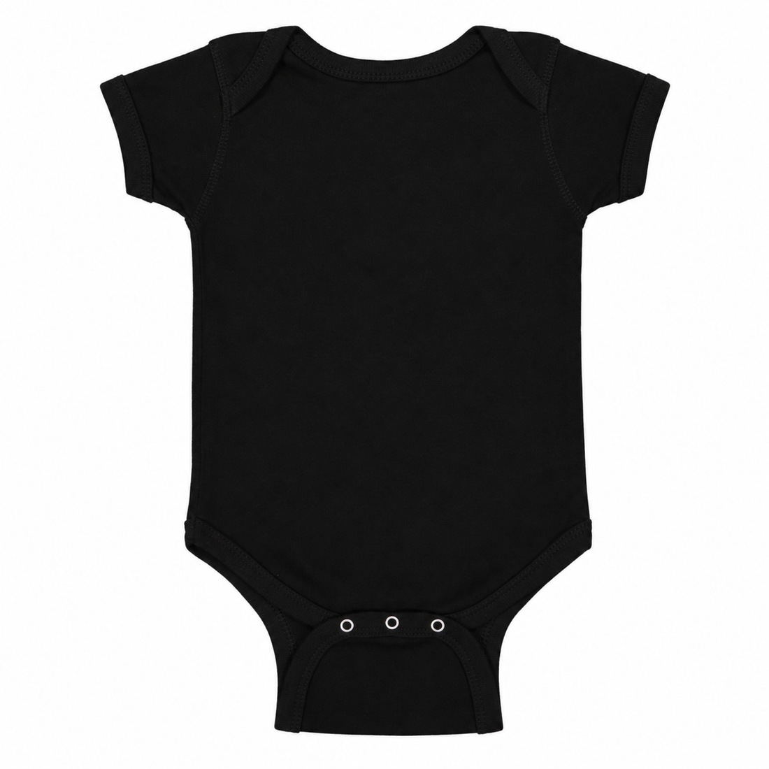 Balenciaga Baby Romper Onesie - Black - back