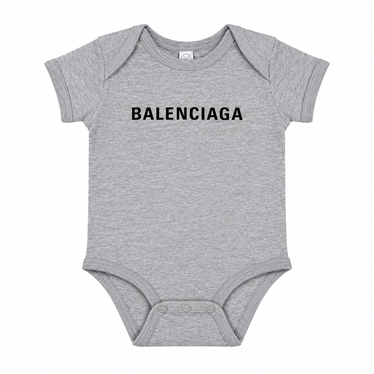 Balenciaga Baby Romper Onesie - Grey - hero