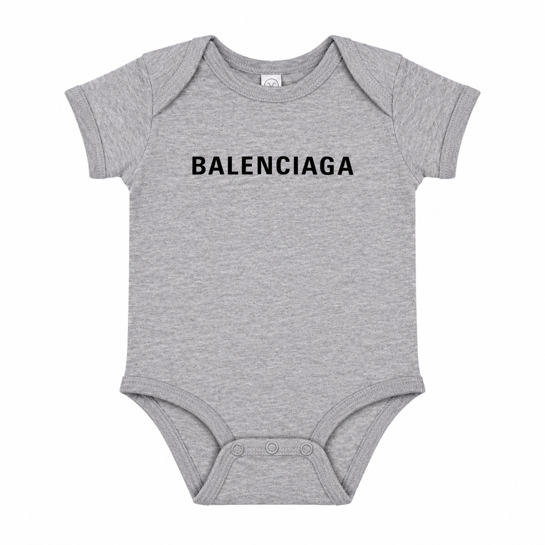 Balenciaga Baby Romper Onesie - Grey - hero