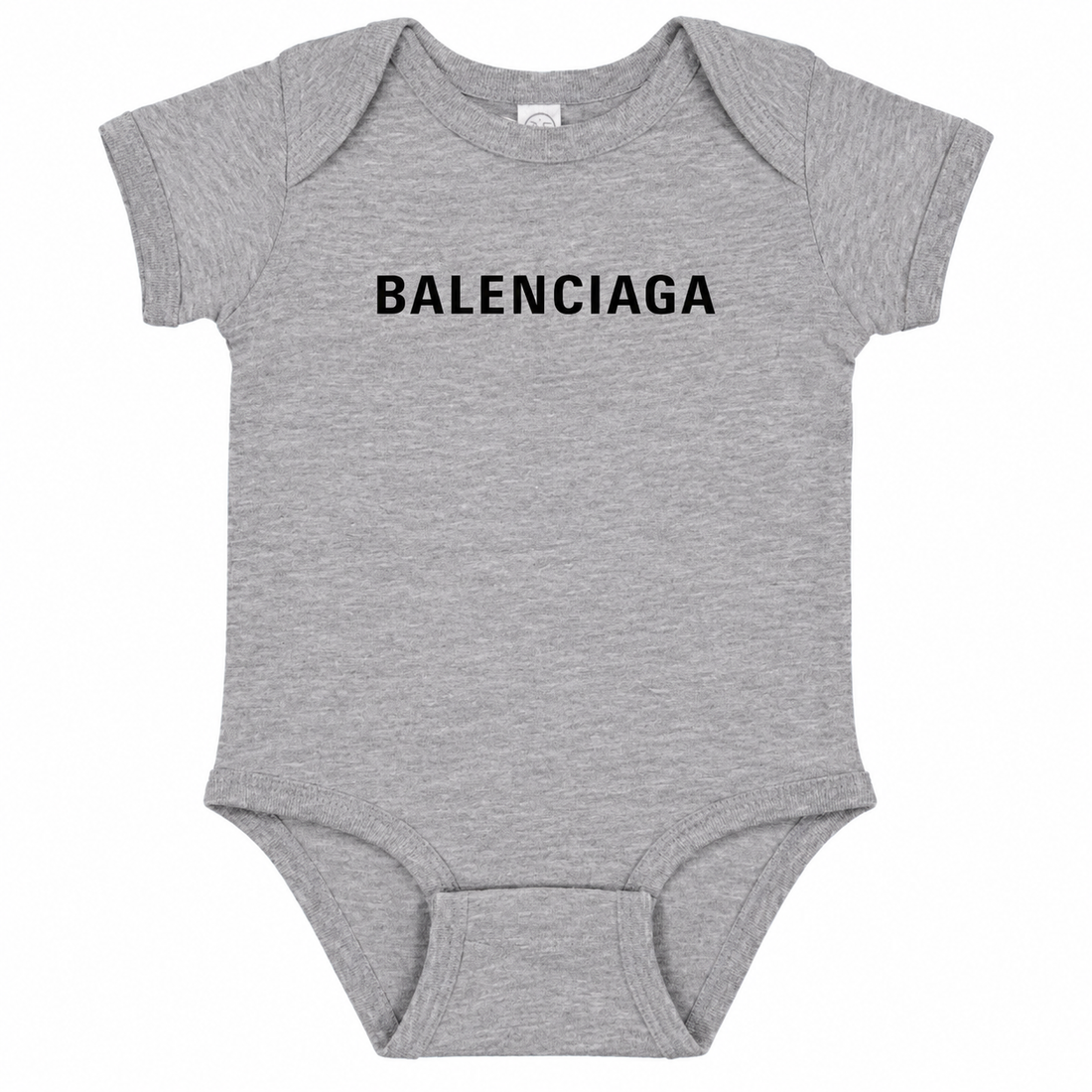 Balenciaga Baby Romper Onesie - Grey - detail