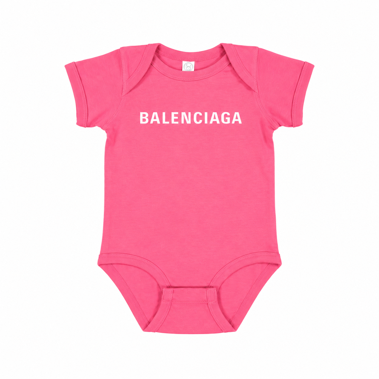 Balenciaga Baby Romper Onesie - Pink - hero