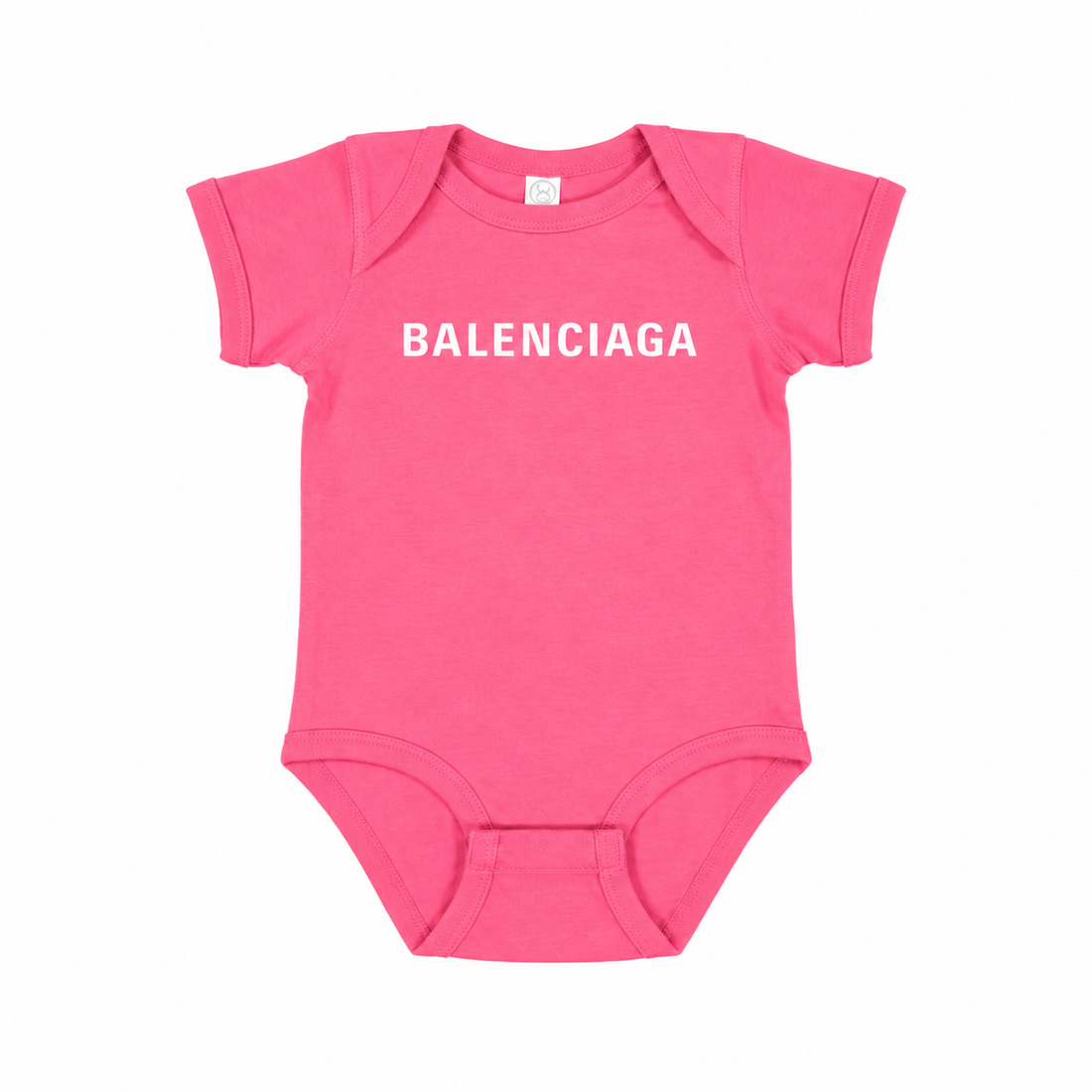 Balenciaga Baby Romper Onesie - Pink - hero