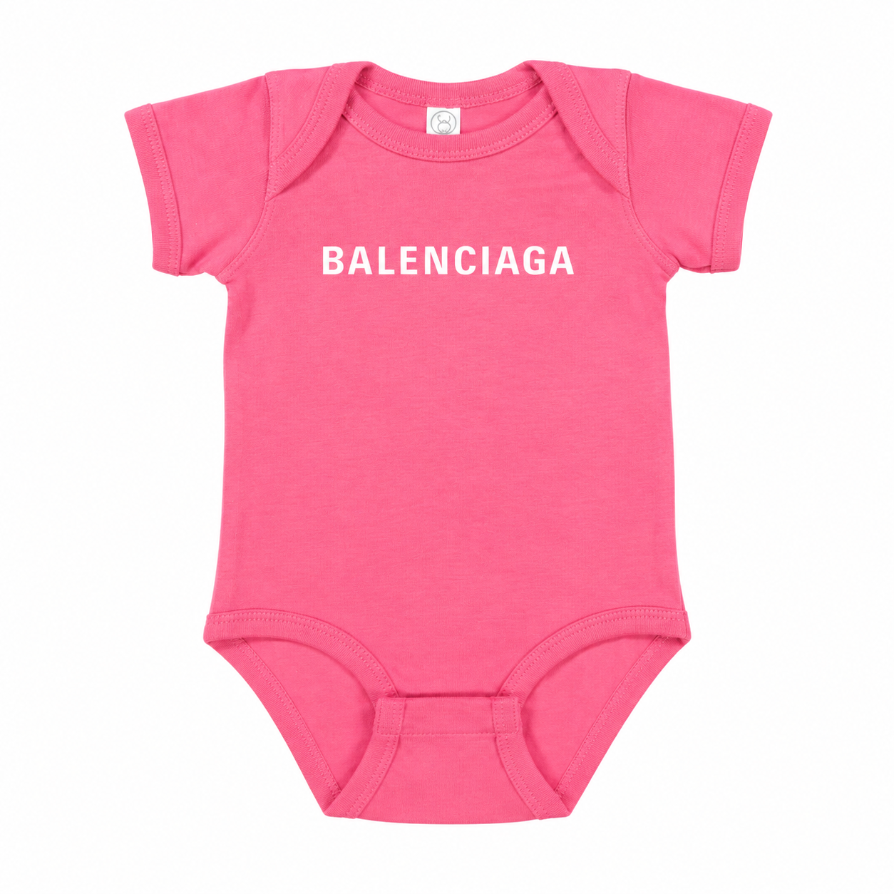 Balenciaga Baby Romper Onesie - Pink - detail