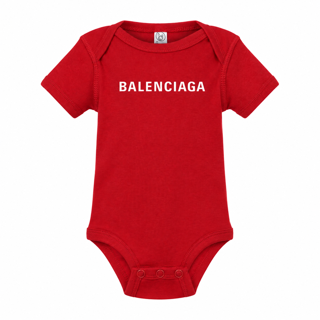 Balenciaga Baby Romper Onesie - Red - hero