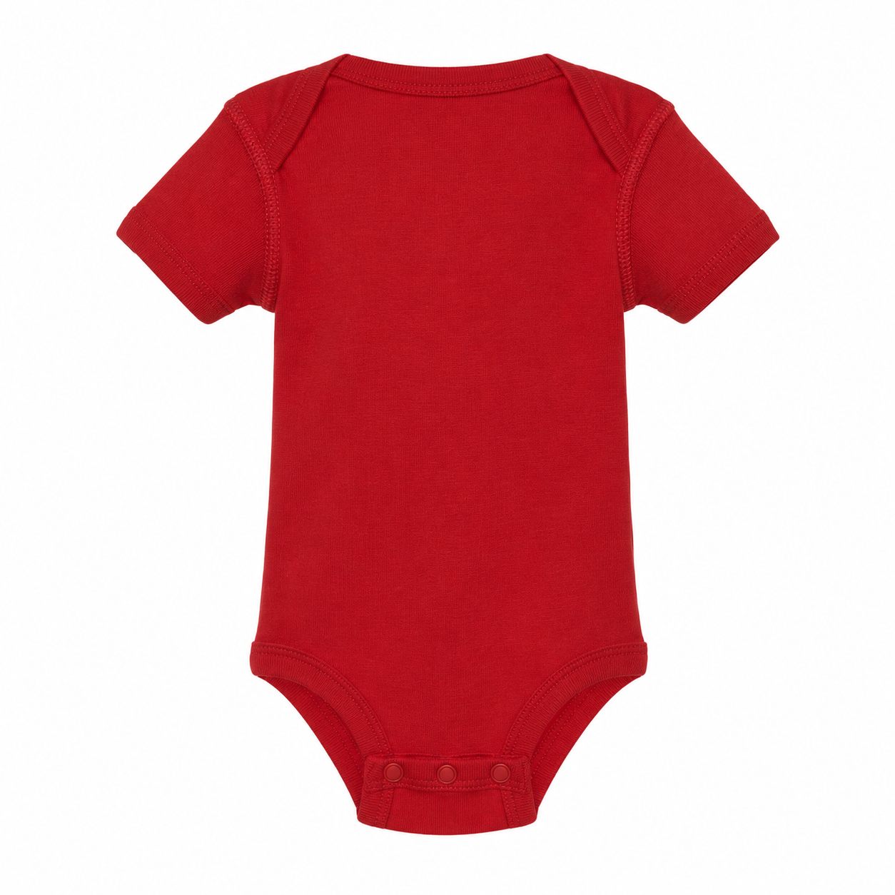 Balenciaga Baby Romper Onesie - Red - back