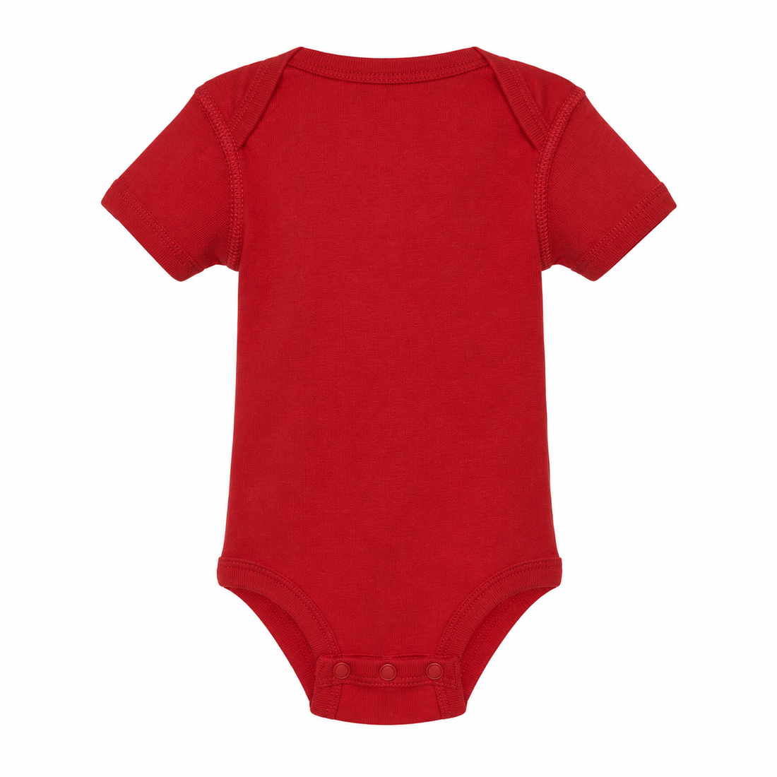 Balenciaga Baby Romper Onesie - Red - back