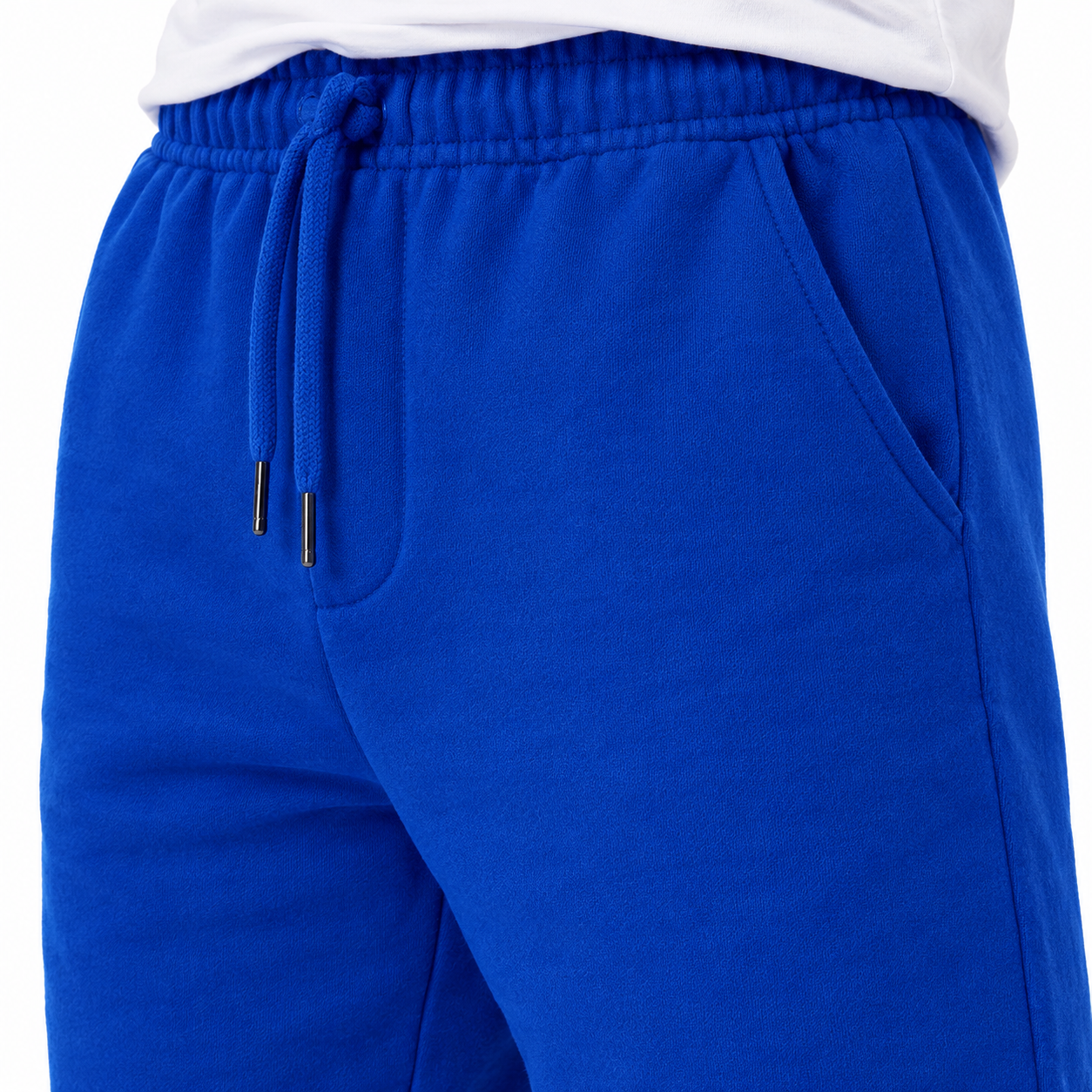 Blue Balenciaga shorts view 5