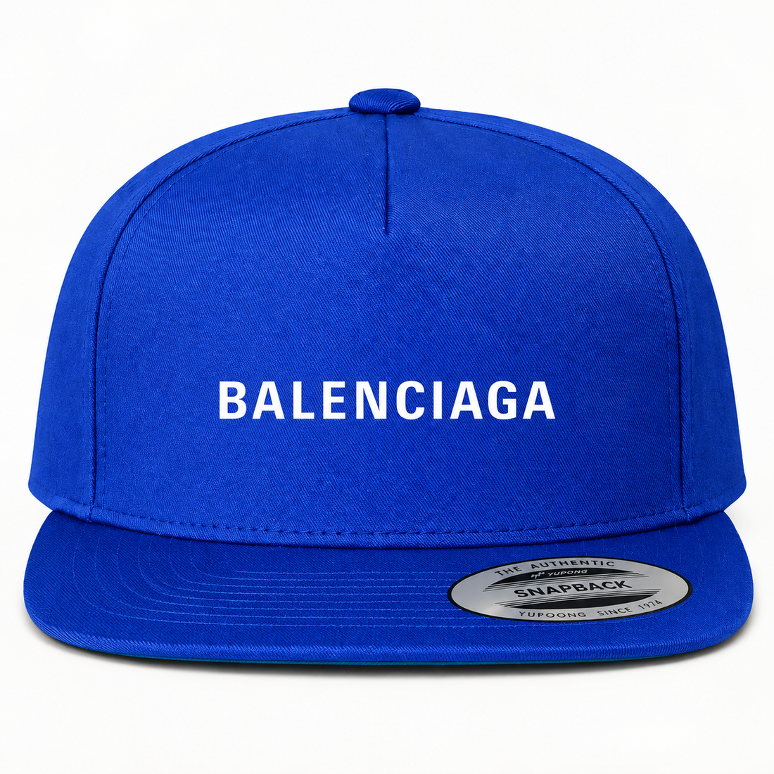 Balenciaga Snapback Hat - Blue - Image 3