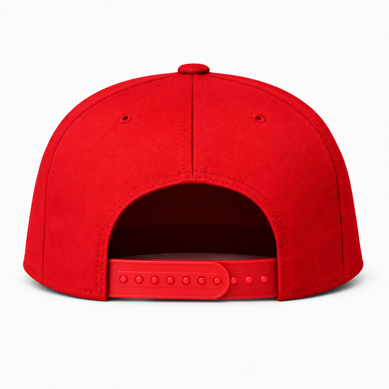 Balenciaga Snapback Hat - Red - Image 5