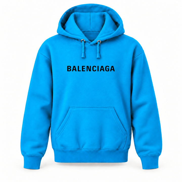 Balenciaga Youth Large Hoodie – Ages 10–12 | Color: Turquoise