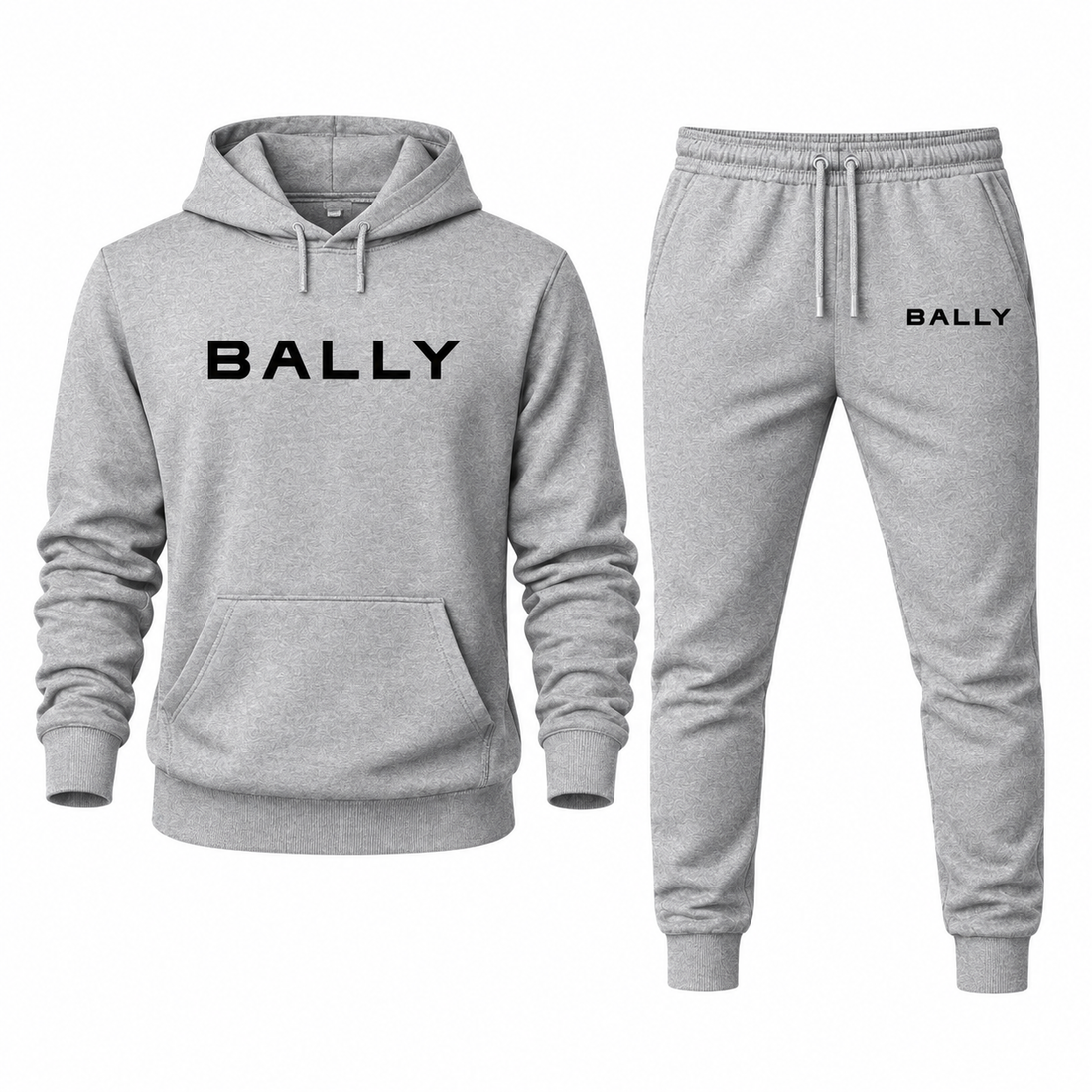 Men's Bally Hoodie Joggers Set - Grey - hero