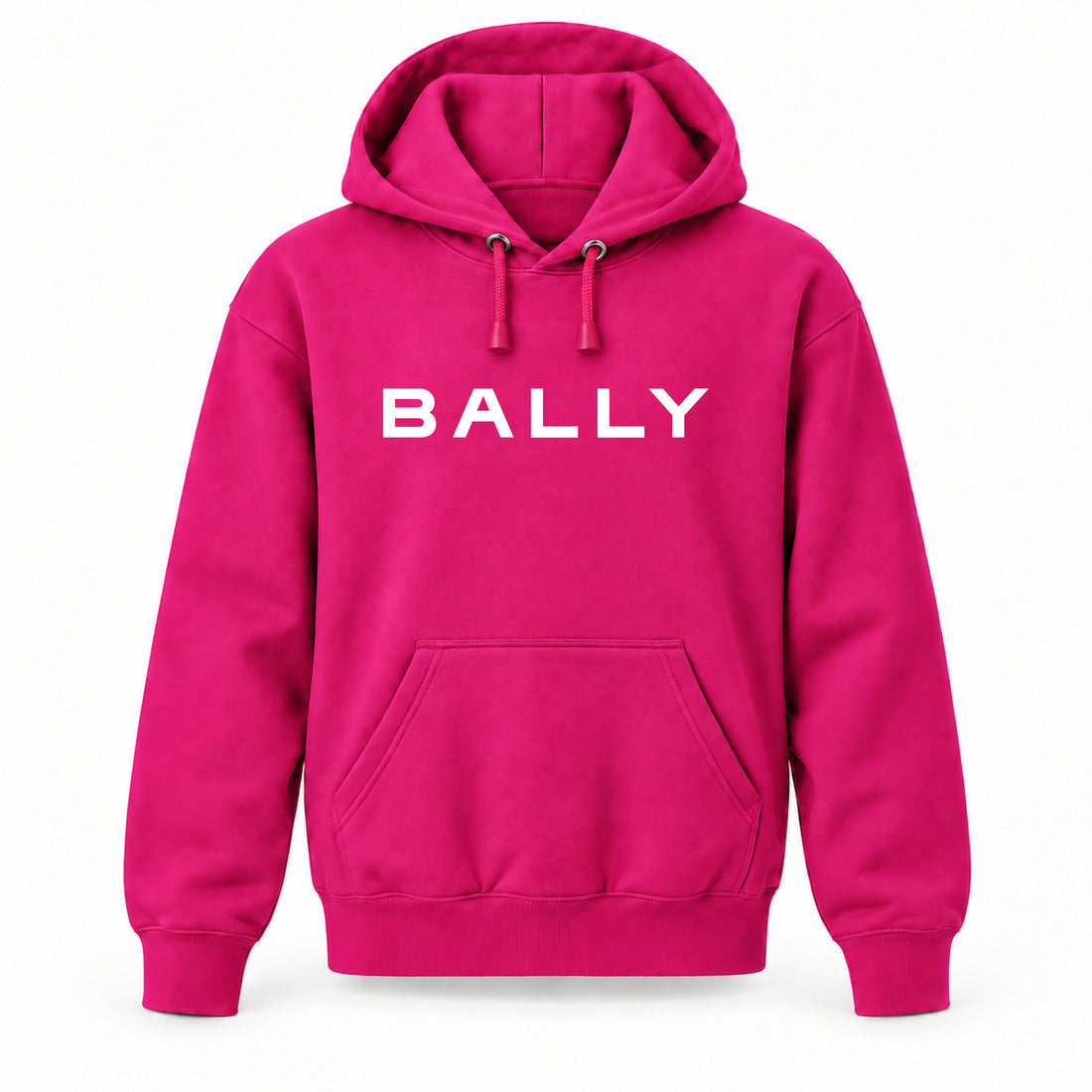 Bally Youth Large Hoodie – Ages 10–12 | Color: Hot Pink