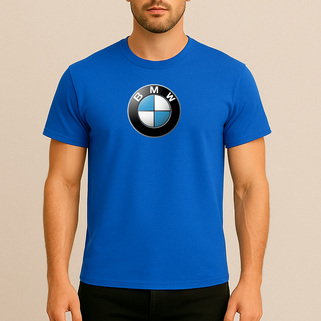 Men's BMW Motorsports Car Cotton T-Shirt