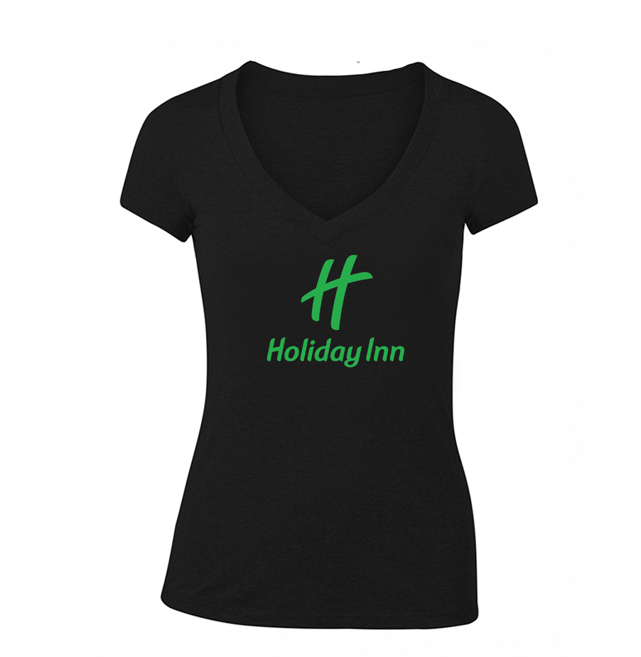 Women's Holiday Inn V-Neck T-Shirt