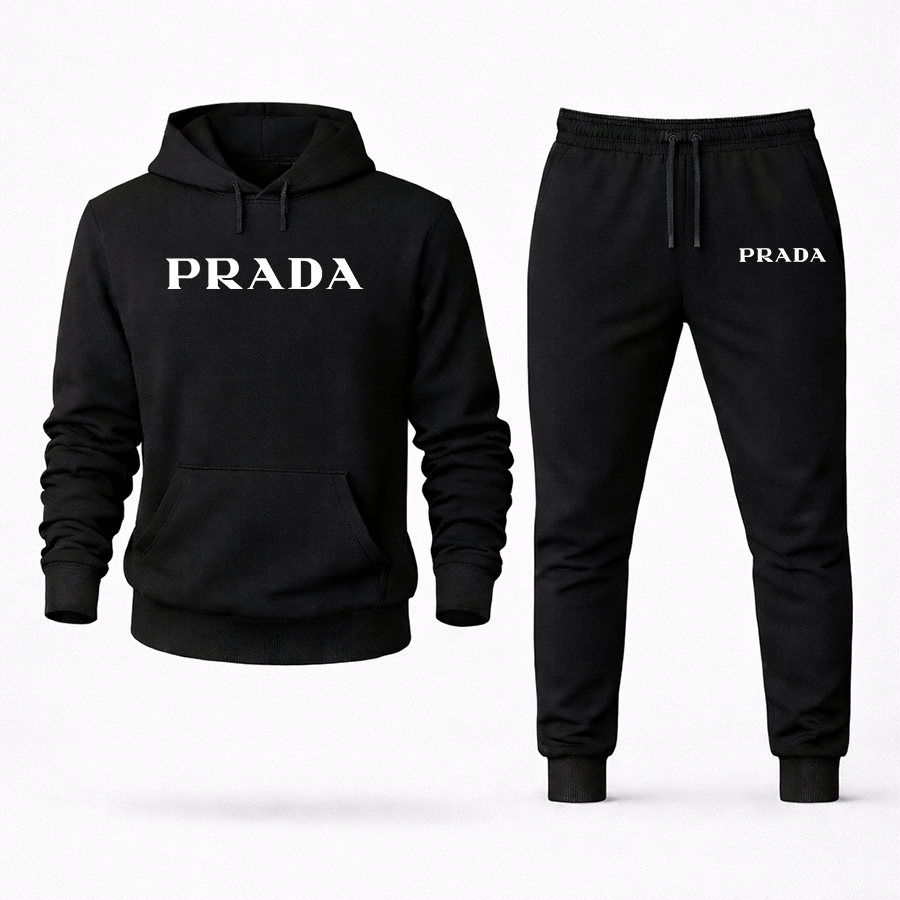 Men's Prada Hoodie Joggers Set