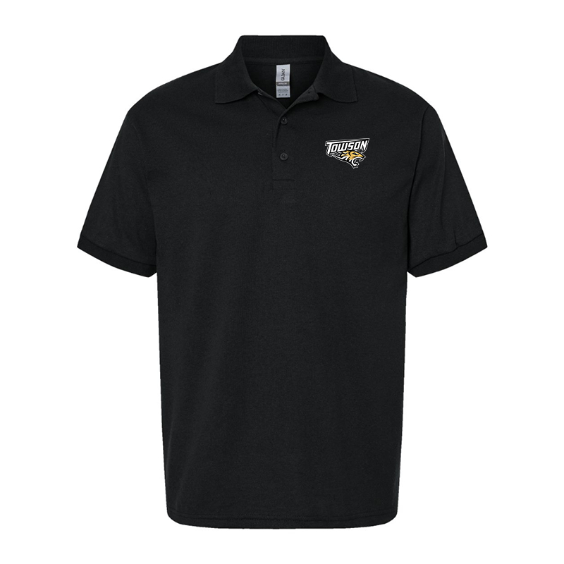 Men's Towson Tigers Gildan Dry Blend Jersey Polo