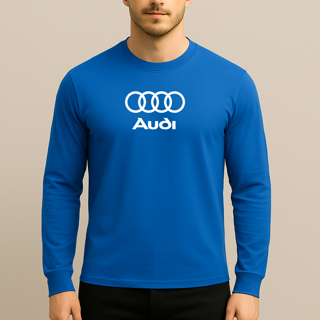 Men’s Audi Motorsports Car Long Sleeve T-Shirt