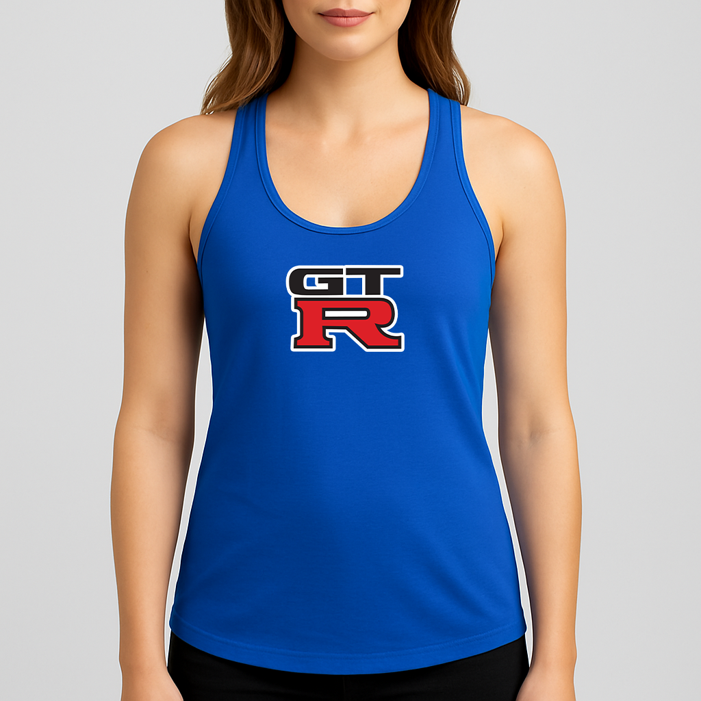 Women's GTR Car Racerback Tank Top