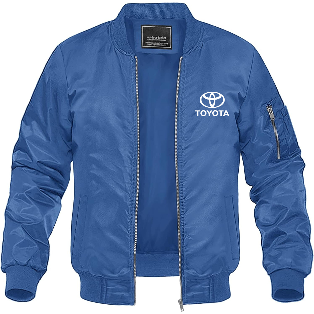 Men’s Toyota Motorsport Car Lightweight Bomber Windbreaker Jacket