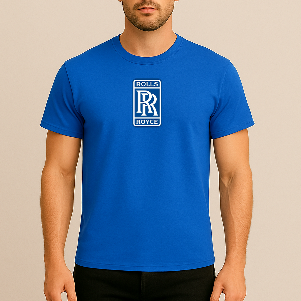 Men’s Rolls Royce Motorsport Car Cotton T-Shirt