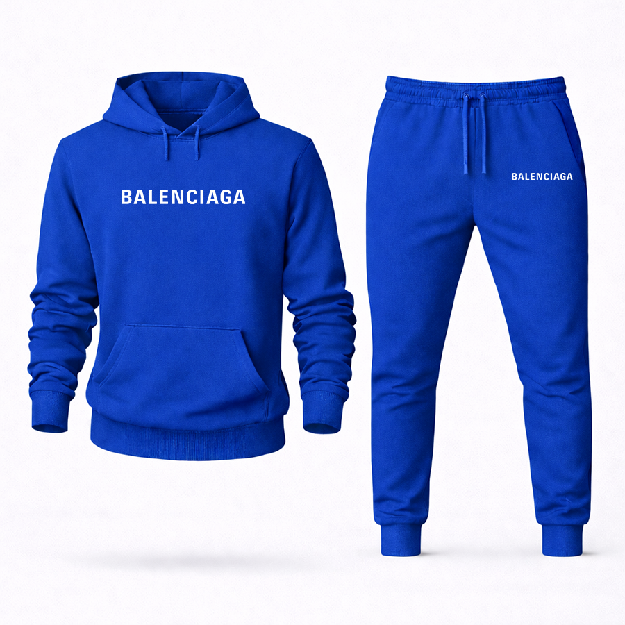 Men's Balenciaga Hoodie Joggers Set
