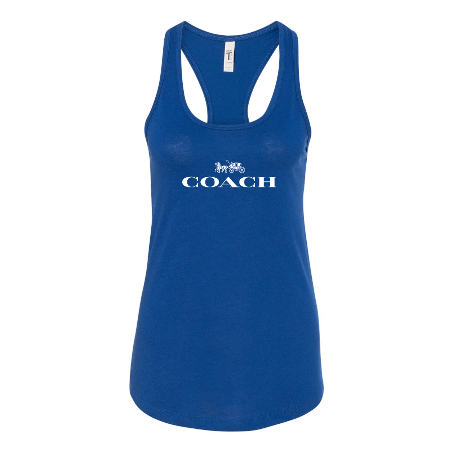 Women's Coach Racerback Tank Top