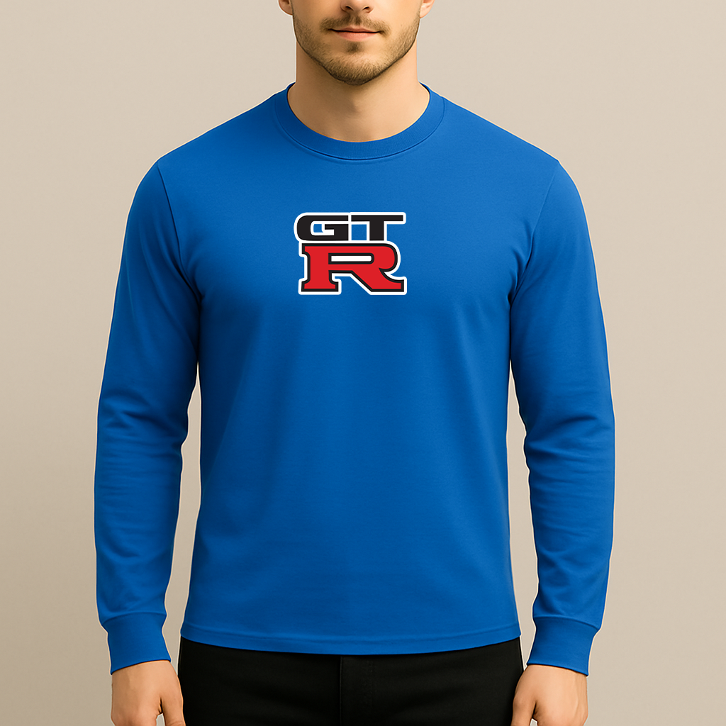 Men’s GTR Car Long Sleeve T-Shirt