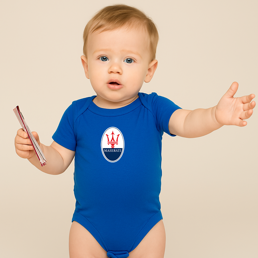 Maserati Car Baby Romper Onesie