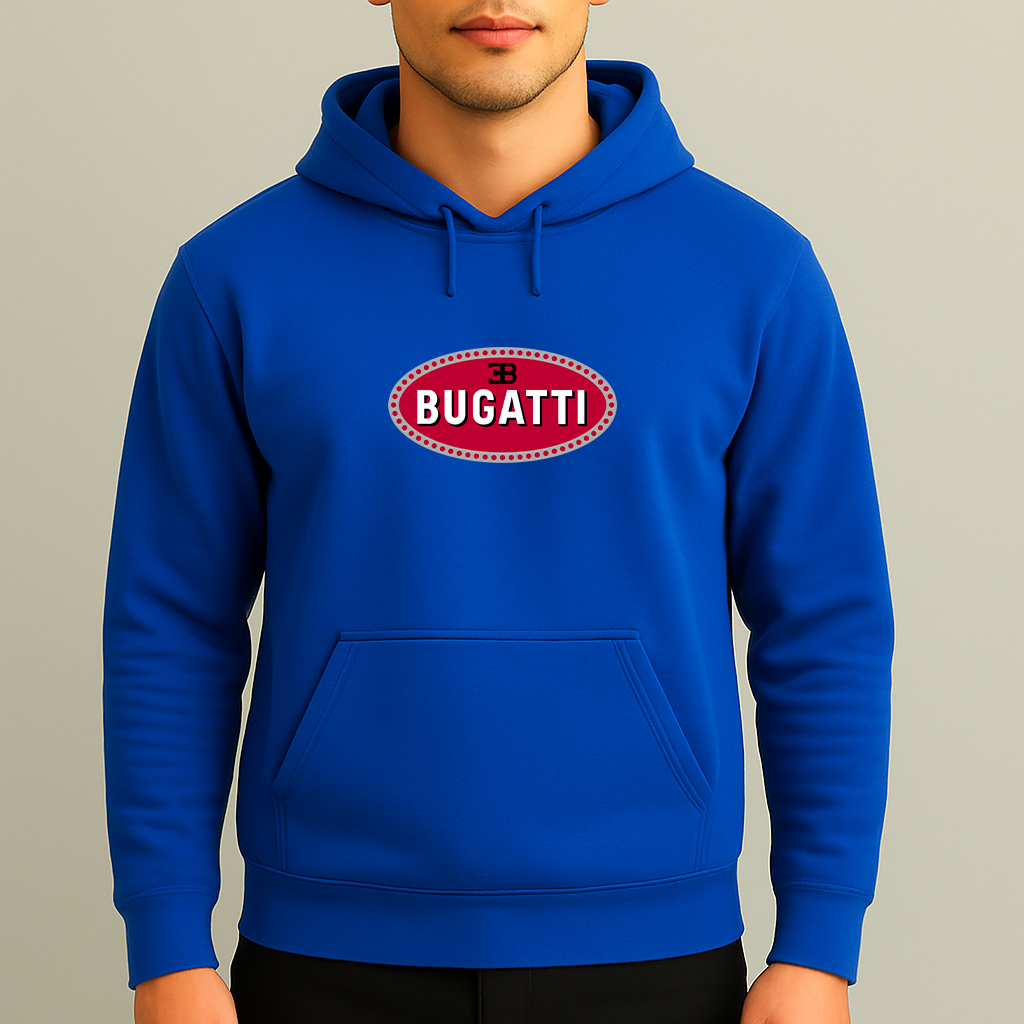 Men’s Bugatti Car Pullover Hoodie