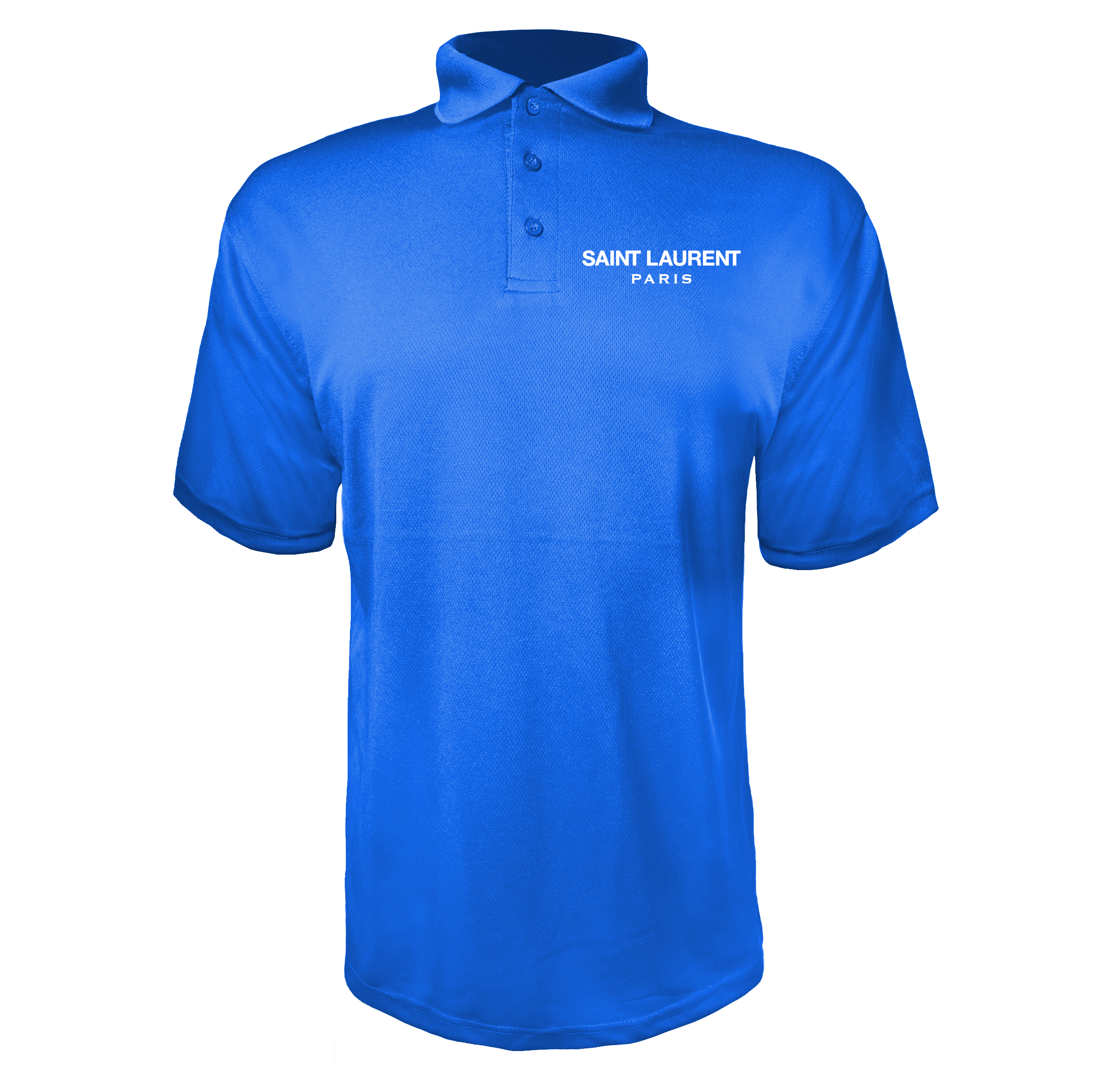 Men's Saint Laurent Polyester Polo